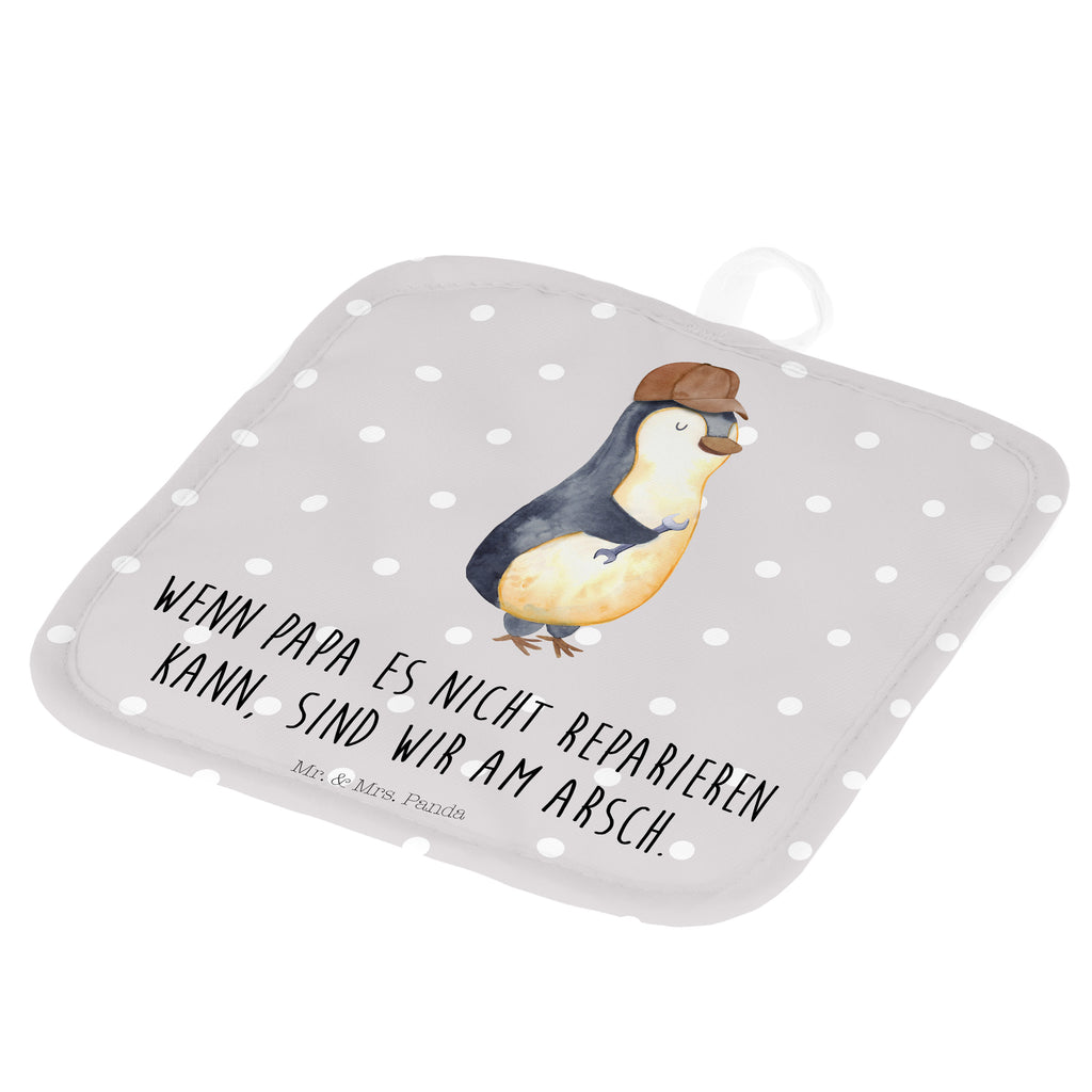 2er Set Topflappen  Wenn Papa es nicht reparieren kann, sind wir am Arsch Topflappen, Topfuntersetzer, Ofenhandschuh, Topflappen Set, Topflappen lustig, Topflappen mit Spruch, Familie, Vatertag, Muttertag, Bruder, Schwester, Mama, Papa, Oma, Opa, Vater, Geschenk Papa, Bester Papa der Welt