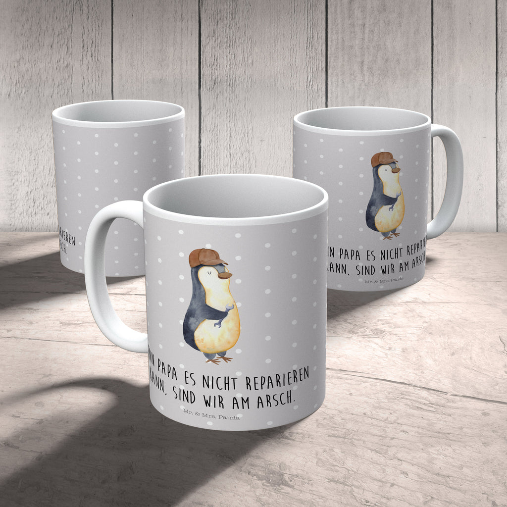 Kindertasse Wenn Papa es nicht reparieren kann, sind wir am Arsch Kunststoff Tasse, Kindergarten, Tasse, Trinkbecher, Camping Becher, Kaffeetasse, Kunststoffbecher, Kindergartenbecher, Outdoorgeschirr, Kunststoffgeschirr, Reisebecher, Reisetasse, Kinderbecher, Familie, Vatertag, Muttertag, Bruder, Schwester, Mama, Papa, Oma, Opa, Vater, Geschenk Papa, Bester Papa der Welt