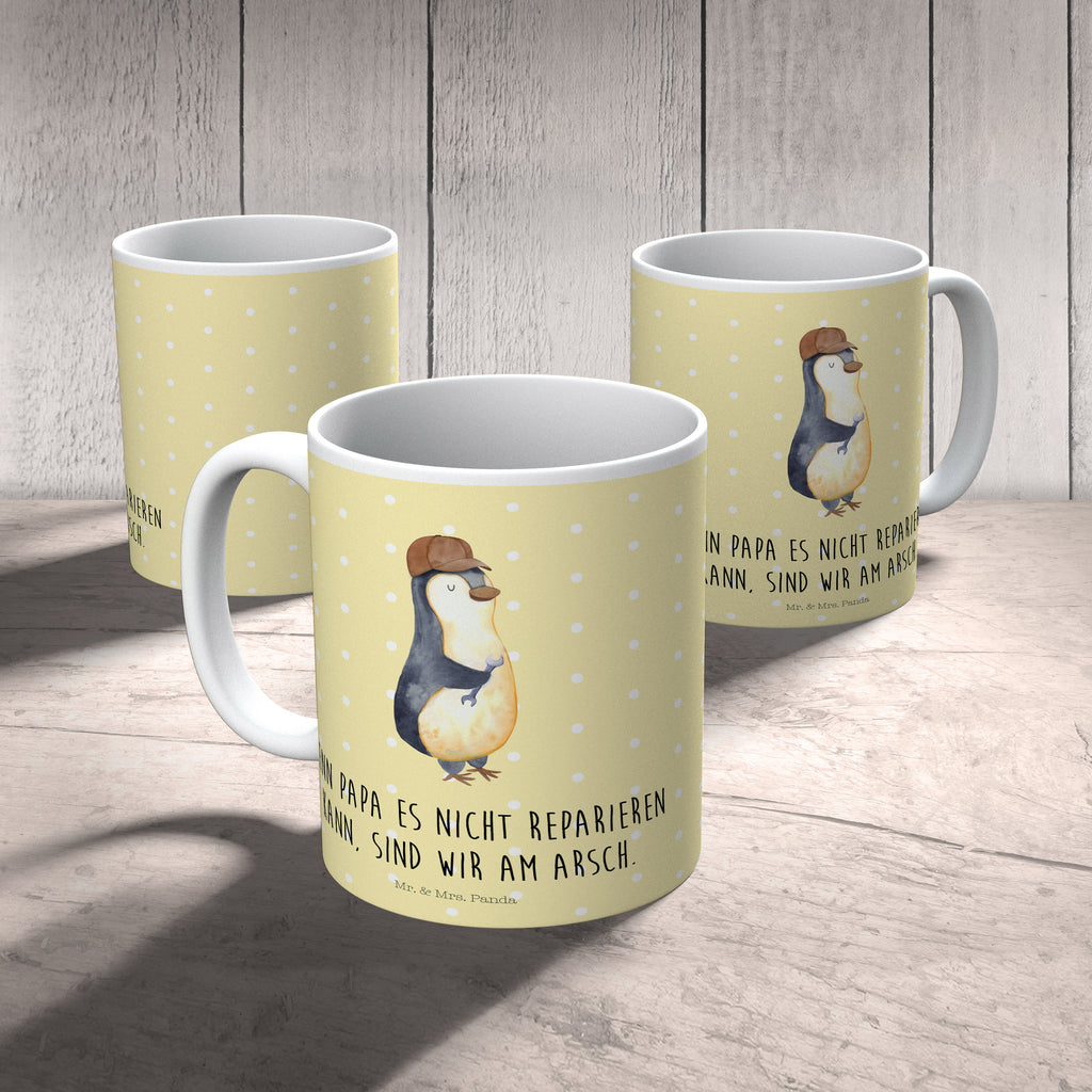 Kindertasse Wenn Papa es nicht reparieren kann, sind wir am Arsch Kunststoff Tasse, Kindergarten, Tasse, Trinkbecher, Camping Becher, Kaffeetasse, Kunststoffbecher, Kindergartenbecher, Outdoorgeschirr, Kunststoffgeschirr, Reisebecher, Reisetasse, Kinderbecher, Familie, Vatertag, Muttertag, Bruder, Schwester, Mama, Papa, Oma, Opa, Vater, Geschenk Papa, Bester Papa der Welt