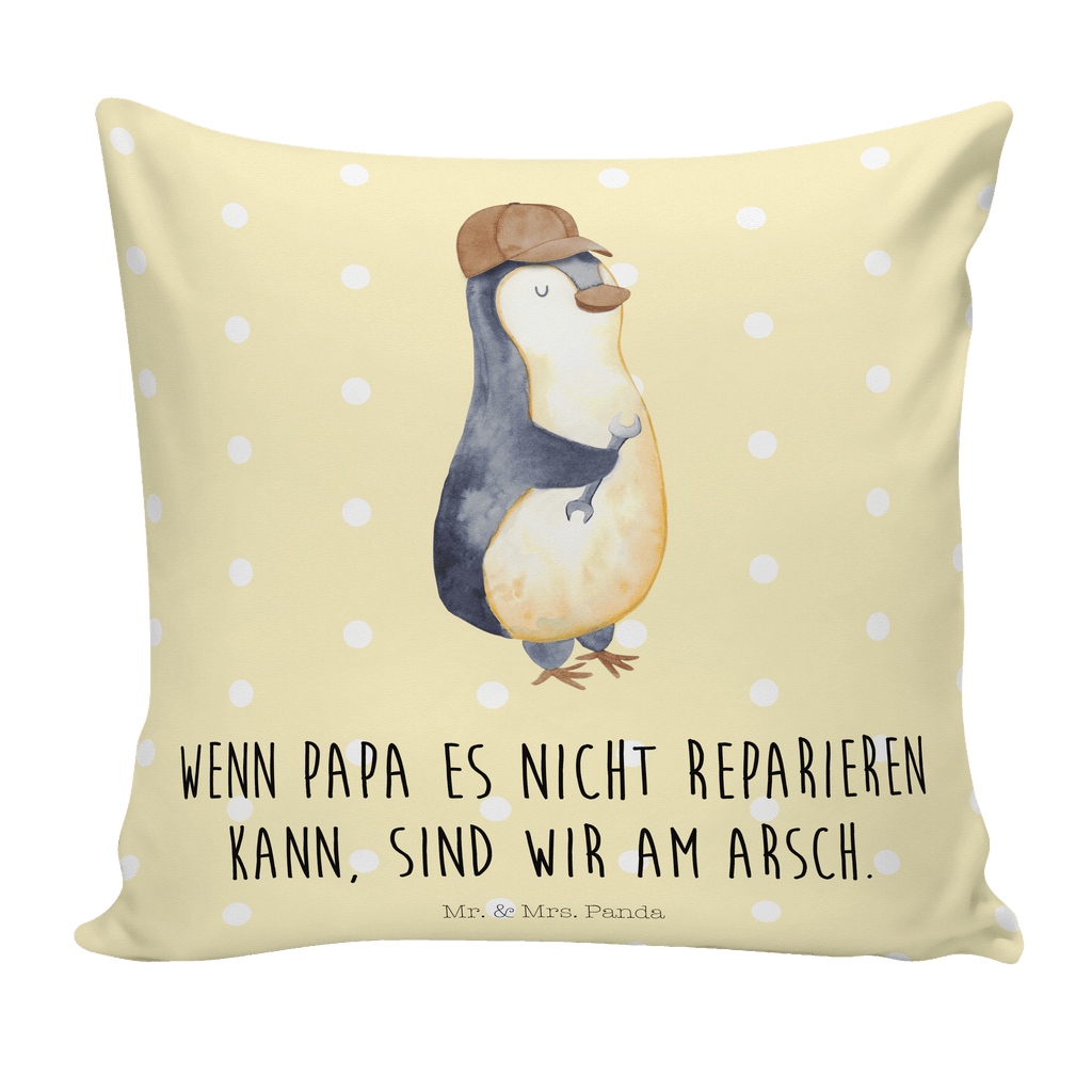 40x40 Kissen Wenn Papa es nicht reparieren kann, sind wir am Arsch Kissenhülle, Kopfkissen, Sofakissen, Dekokissen, Motivkissen, Familie, Vatertag, Muttertag, Bruder, Schwester, Mama, Papa, Oma, Opa, Vater, Geschenk Papa, Bester Papa der Welt
