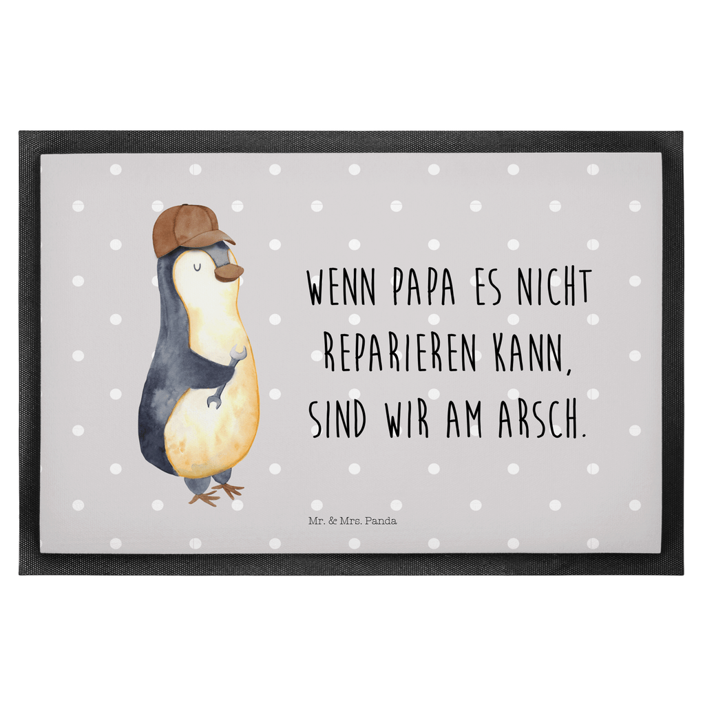Fußmatte Wenn Papa es nicht reparieren kann, sind wir am Arsch Papa, Vater, Vatertag, Geschenk Papa, Bester Papa der Welt Türvorleger, Schmutzmatte, Fußabtreter, Matte, Schmutzfänger, Fußabstreifer, Schmutzfangmatte, Türmatte, Motivfußmatte,  Haustürmatte, Vorleger  Familie, Vatertag, Muttertag, Bruder, Schwester, Mama, Papa, Oma, Opa