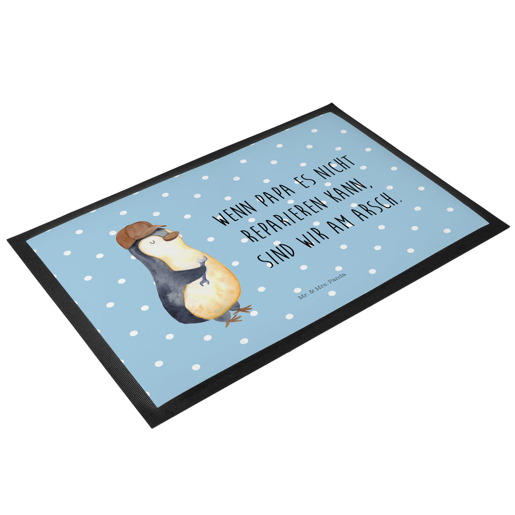 Fußmatte Wenn Papa es nicht reparieren kann, sind wir am Arsch Papa, Vater, Vatertag, Geschenk Papa, Bester Papa der Welt Türvorleger, Schmutzmatte, Fußabtreter, Matte, Schmutzfänger, Fußabstreifer, Schmutzfangmatte, Türmatte, Motivfußmatte,  Haustürmatte, Vorleger  Familie, Vatertag, Muttertag, Bruder, Schwester, Mama, Papa, Oma, Opa