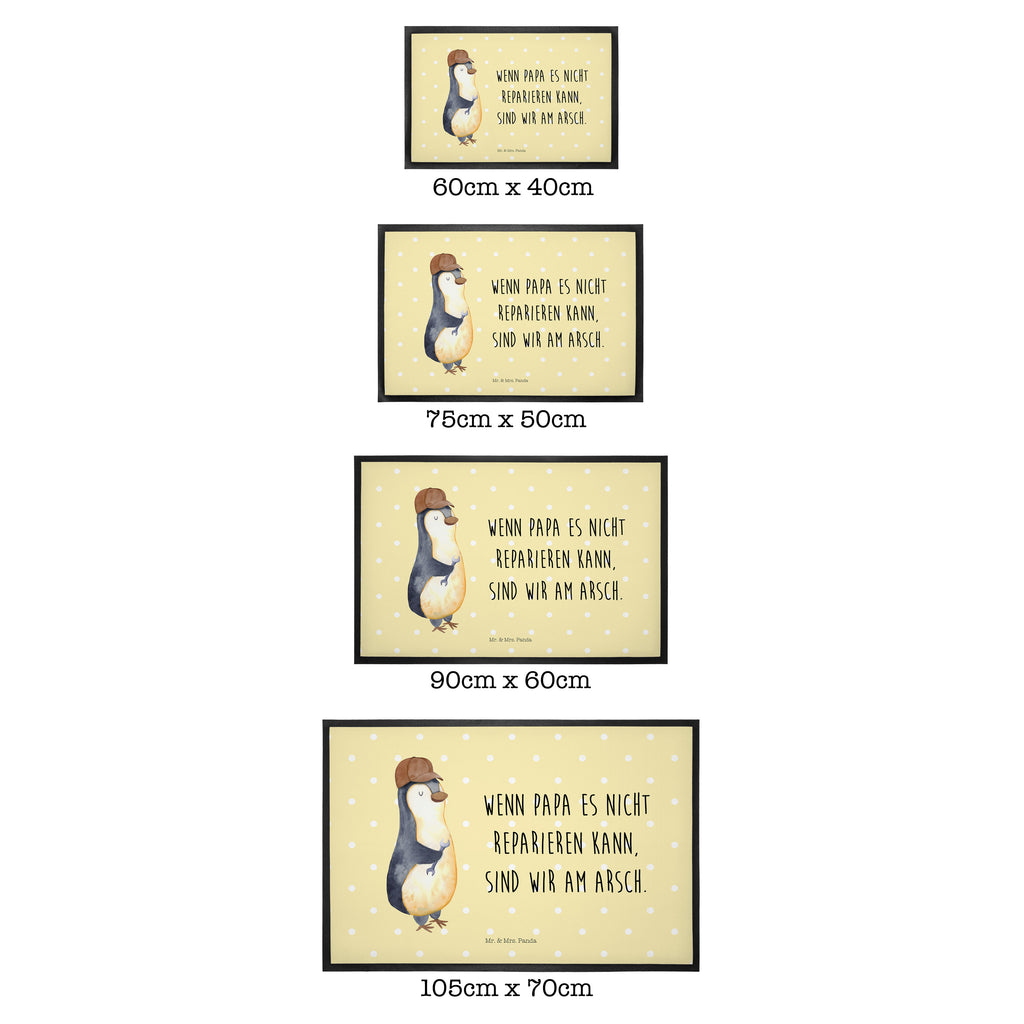 Fußmatte Wenn Papa es nicht reparieren kann, sind wir am Arsch Papa, Vater, Vatertag, Geschenk Papa, Bester Papa der Welt Türvorleger, Schmutzmatte, Fußabtreter, Matte, Schmutzfänger, Fußabstreifer, Schmutzfangmatte, Türmatte, Motivfußmatte,  Haustürmatte, Vorleger  Familie, Vatertag, Muttertag, Bruder, Schwester, Mama, Papa, Oma, Opa