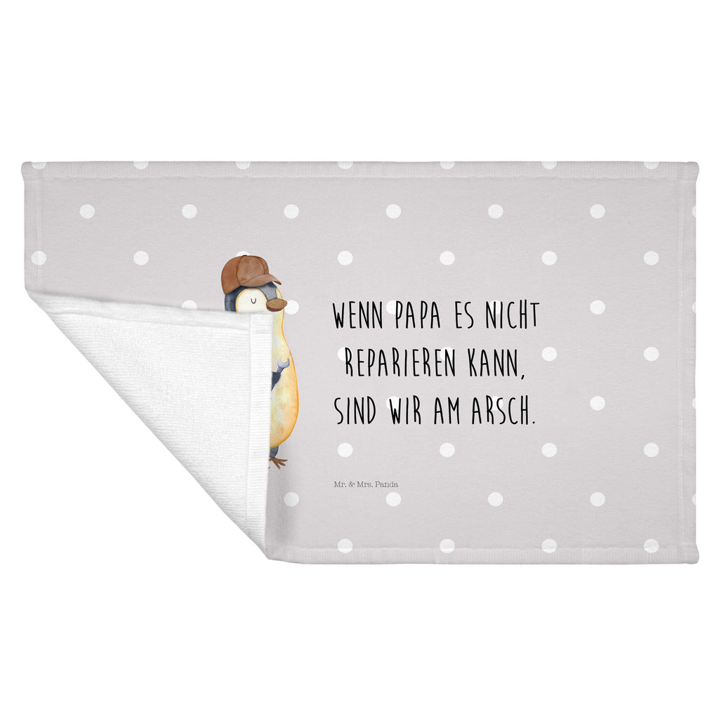 50 x 100 Handtuch Wenn Papa es nicht reparieren kann, sind wir am Arsch Handtuch, Badehandtuch, Badezimmer, Handtücher, groß, Kinder, Baby, Familie, Vatertag, Muttertag, Bruder, Schwester, Mama, Papa, Oma, Opa, Vater, Geschenk Papa, Bester Papa der Welt