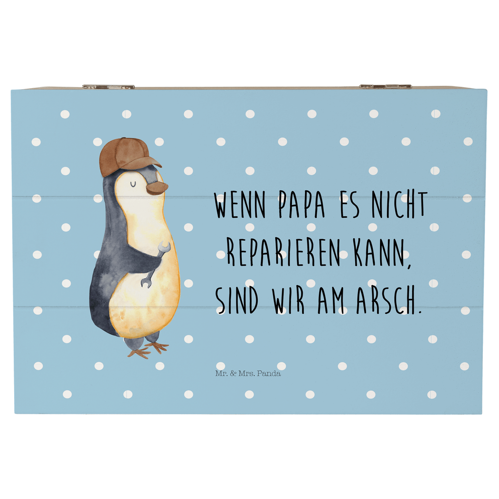 Holzkiste Wenn Papa es nicht reparieren kann, sind wir am Arsch Holzkiste, Kiste, Schatzkiste, Truhe, Schatulle, XXL, Erinnerungsbox, Erinnerungskiste, Dekokiste, Aufbewahrungsbox, Familie, Vatertag, Muttertag, Bruder, Schwester, Mama, Papa, Oma, Opa, Vater, Geschenk Papa, Bester Papa der Welt