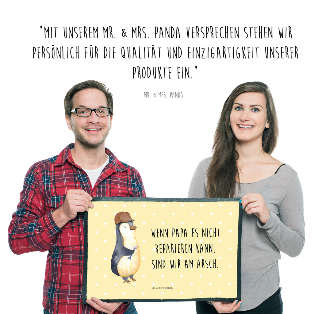 Fußmatte Wenn Papa es nicht reparieren kann, sind wir am Arsch Papa, Vater, Vatertag, Geschenk Papa, Bester Papa der Welt Türvorleger, Schmutzmatte, Fußabtreter, Matte, Schmutzfänger, Fußabstreifer, Schmutzfangmatte, Türmatte, Motivfußmatte,  Haustürmatte, Vorleger  Familie, Vatertag, Muttertag, Bruder, Schwester, Mama, Papa, Oma, Opa