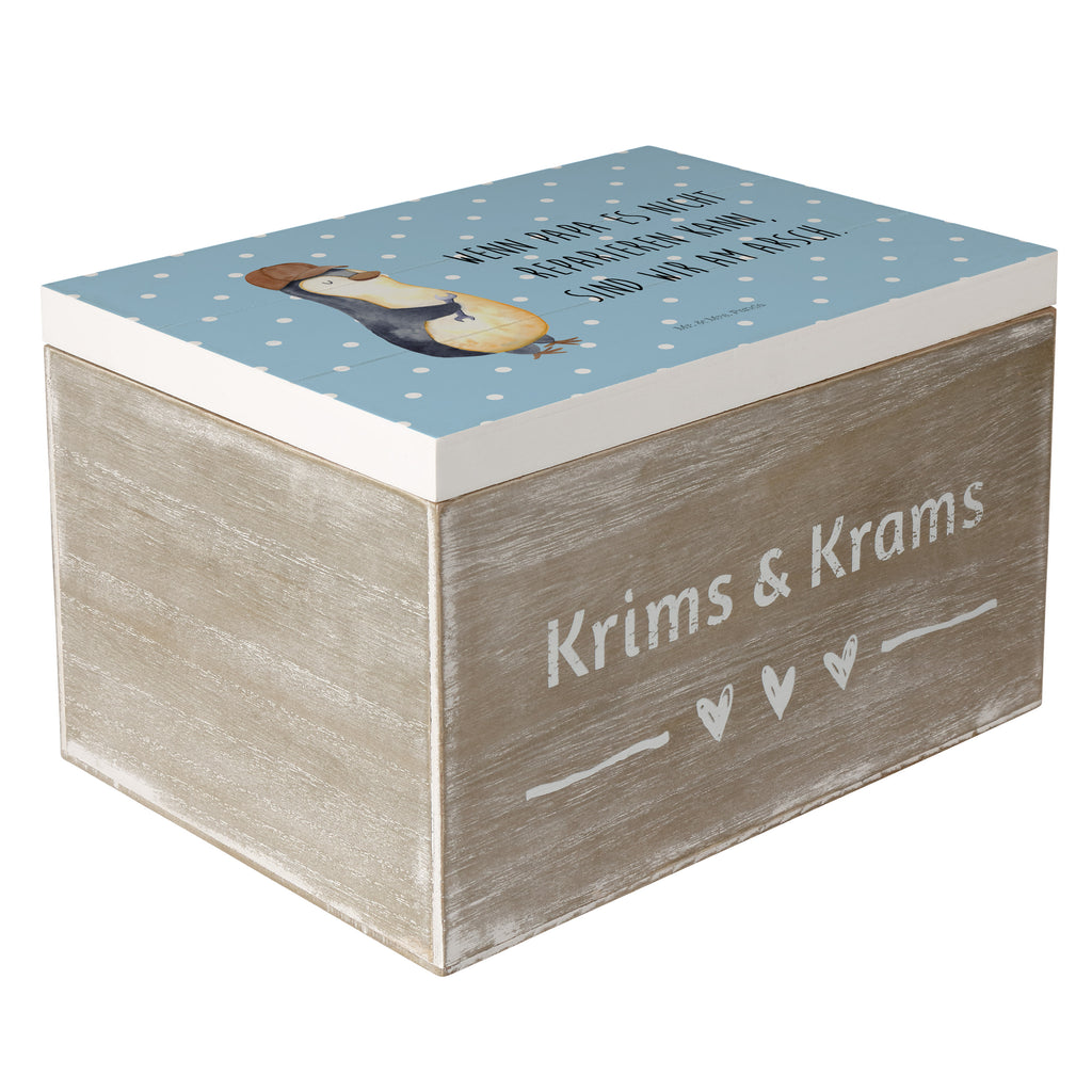 Holzkiste Wenn Papa es nicht reparieren kann, sind wir am Arsch Holzkiste, Kiste, Schatzkiste, Truhe, Schatulle, XXL, Erinnerungsbox, Erinnerungskiste, Dekokiste, Aufbewahrungsbox, Familie, Vatertag, Muttertag, Bruder, Schwester, Mama, Papa, Oma, Opa, Vater, Geschenk Papa, Bester Papa der Welt