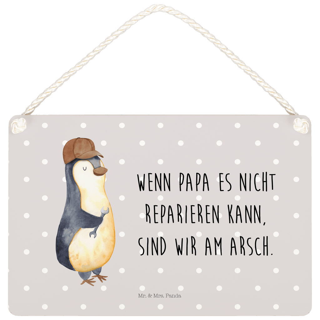 Deko Schild Wenn Papa es nicht reparieren kann, sind wir am Arsch Dekoschild, Deko Schild, Schild, Tür Schild, Türschild, Holzschild, Wandschild, Wanddeko, Familie, Vatertag, Muttertag, Bruder, Schwester, Mama, Papa, Oma, Opa, Vater, Geschenk Papa, Bester Papa der Welt