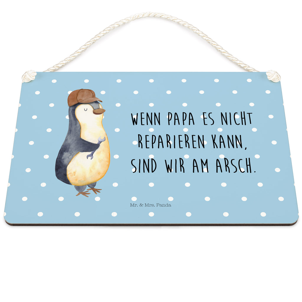 Deko Schild Wenn Papa es nicht reparieren kann, sind wir am Arsch Dekoschild, Deko Schild, Schild, Tür Schild, Türschild, Holzschild, Wandschild, Wanddeko, Familie, Vatertag, Muttertag, Bruder, Schwester, Mama, Papa, Oma, Opa, Vater, Geschenk Papa, Bester Papa der Welt
