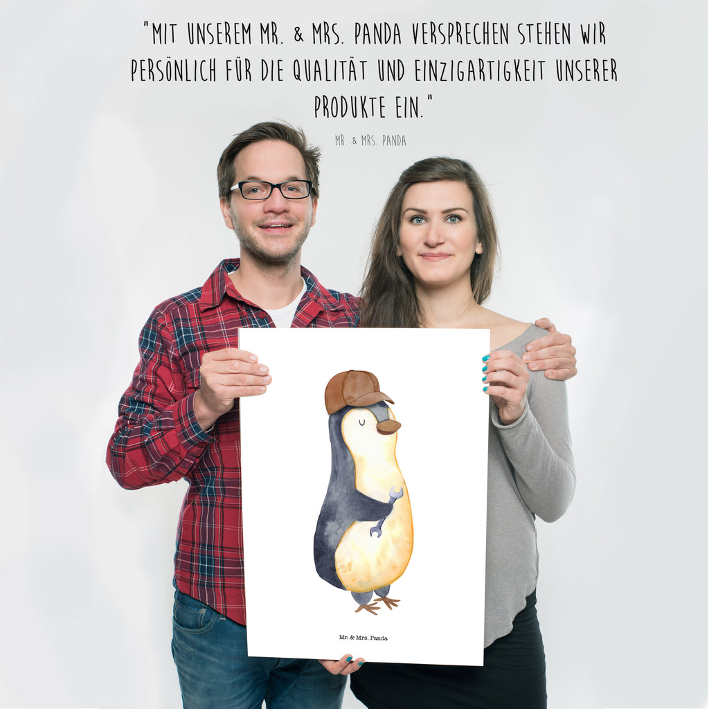 Poster Wenn Papa es nicht reparieren kann, sind wir am Arsch Poster, Wandposter, Bild, Wanddeko, Küchenposter, Kinderposter, Wanddeko Bild, Raumdekoration, Wanddekoration, Handgemaltes Poster, Mr. & Mrs. Panda Poster, Designposter, Kunstdruck, Posterdruck, Familie, Vatertag, Muttertag, Bruder, Schwester, Mama, Papa, Oma, Opa, Vater, Geschenk Papa, Bester Papa der Welt
