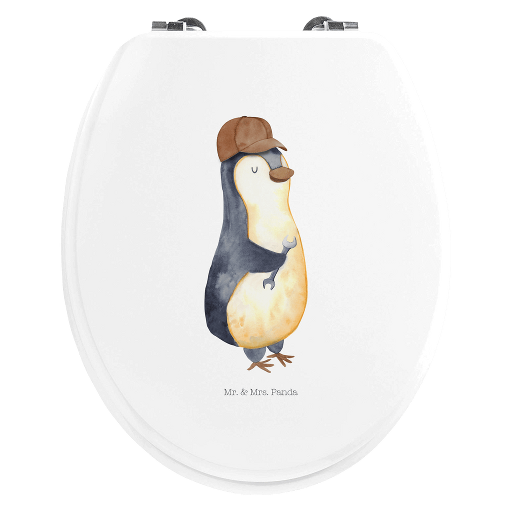 Motiv WC Sitz Wenn Papa es nicht reparieren kann, sind wir am Arsch Klobrille, Klodeckel, Toilettendeckel, WC-Sitz, Toilette, Familie, Vatertag, Muttertag, Bruder, Schwester, Mama, Papa, Oma, Opa, Vater, Geschenk Papa, Bester Papa der Welt