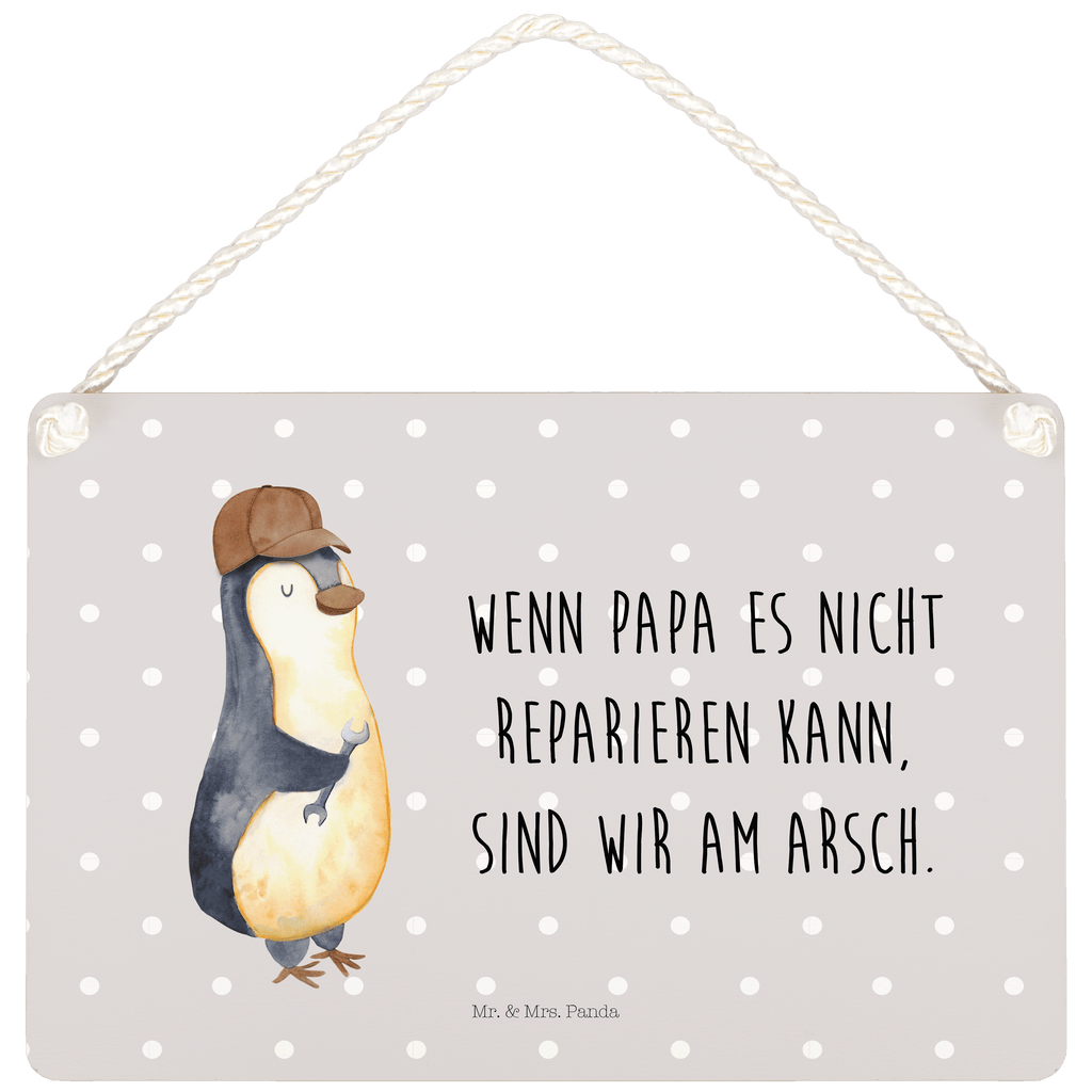 Deko Schild Wenn Papa es nicht reparieren kann, sind wir am Arsch Dekoschild, Deko Schild, Schild, Tür Schild, Türschild, Holzschild, Wandschild, Wanddeko, Familie, Vatertag, Muttertag, Bruder, Schwester, Mama, Papa, Oma, Opa, Vater, Geschenk Papa, Bester Papa der Welt