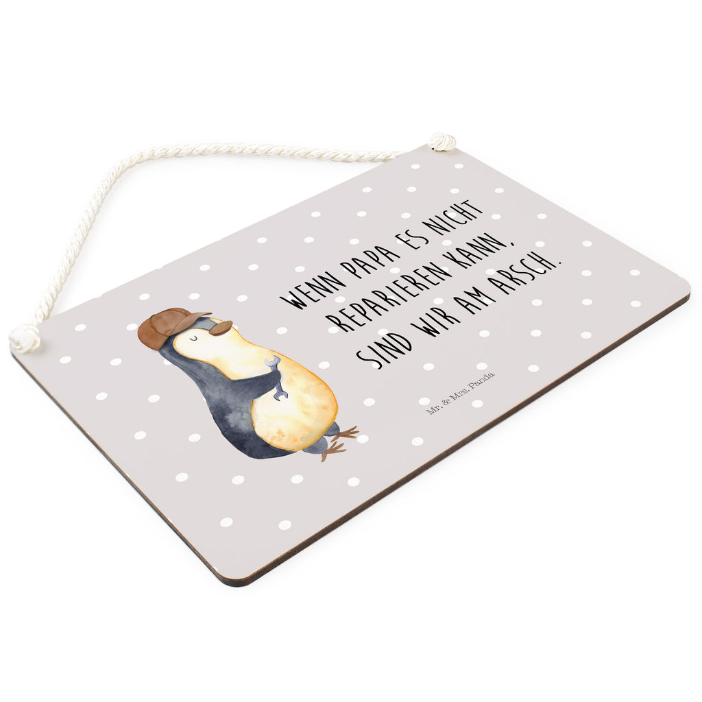 Deko Schild Wenn Papa es nicht reparieren kann, sind wir am Arsch Dekoschild, Deko Schild, Schild, Tür Schild, Türschild, Holzschild, Wandschild, Wanddeko, Familie, Vatertag, Muttertag, Bruder, Schwester, Mama, Papa, Oma, Opa, Vater, Geschenk Papa, Bester Papa der Welt