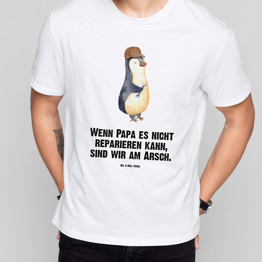 Größe XL T-Shirt Wenn Papa es nicht reparieren kann, sind wir am Arsch T-Shirt, Shirt, Tshirt, Lustiges T-Shirt, T-Shirt mit Spruch, Party, Junggesellenabschied, Jubiläum, Geburstag, Herrn, Damen, Männer, Frauen, Schlafshirt, Nachthemd, Sprüche, Familie, Vatertag, Muttertag, Bruder, Schwester, Mama, Papa, Oma, Opa, Vater, Geschenk Papa, Bester Papa der Welt