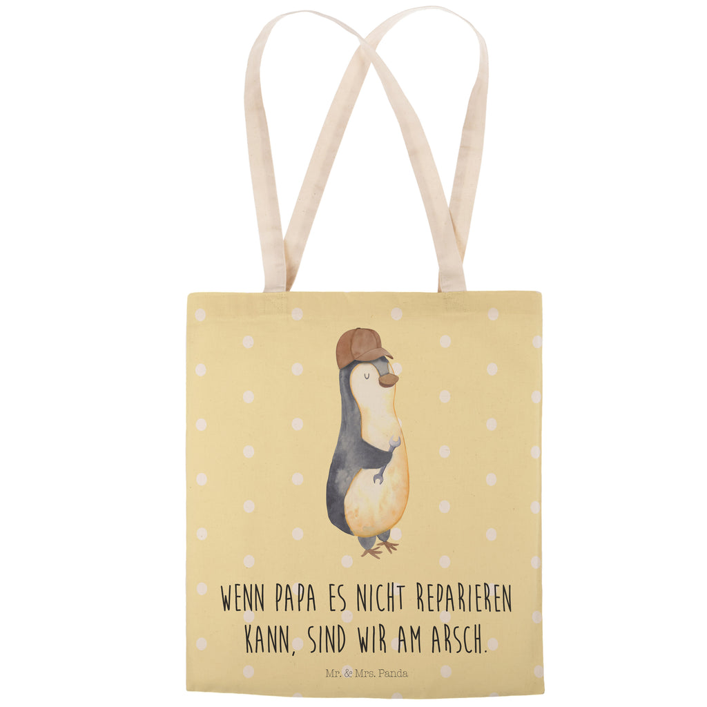 Einkaufstasche Wenn Papa es nicht reparieren kann, sind wir am Arsch Tragetasche, Tasche, Beutel, Stofftasche, Baumwolltasche, Umhängetasche, Shopper, Familie, Vatertag, Muttertag, Bruder, Schwester, Mama, Papa, Oma, Opa, Vater, Geschenk Papa, Bester Papa der Welt