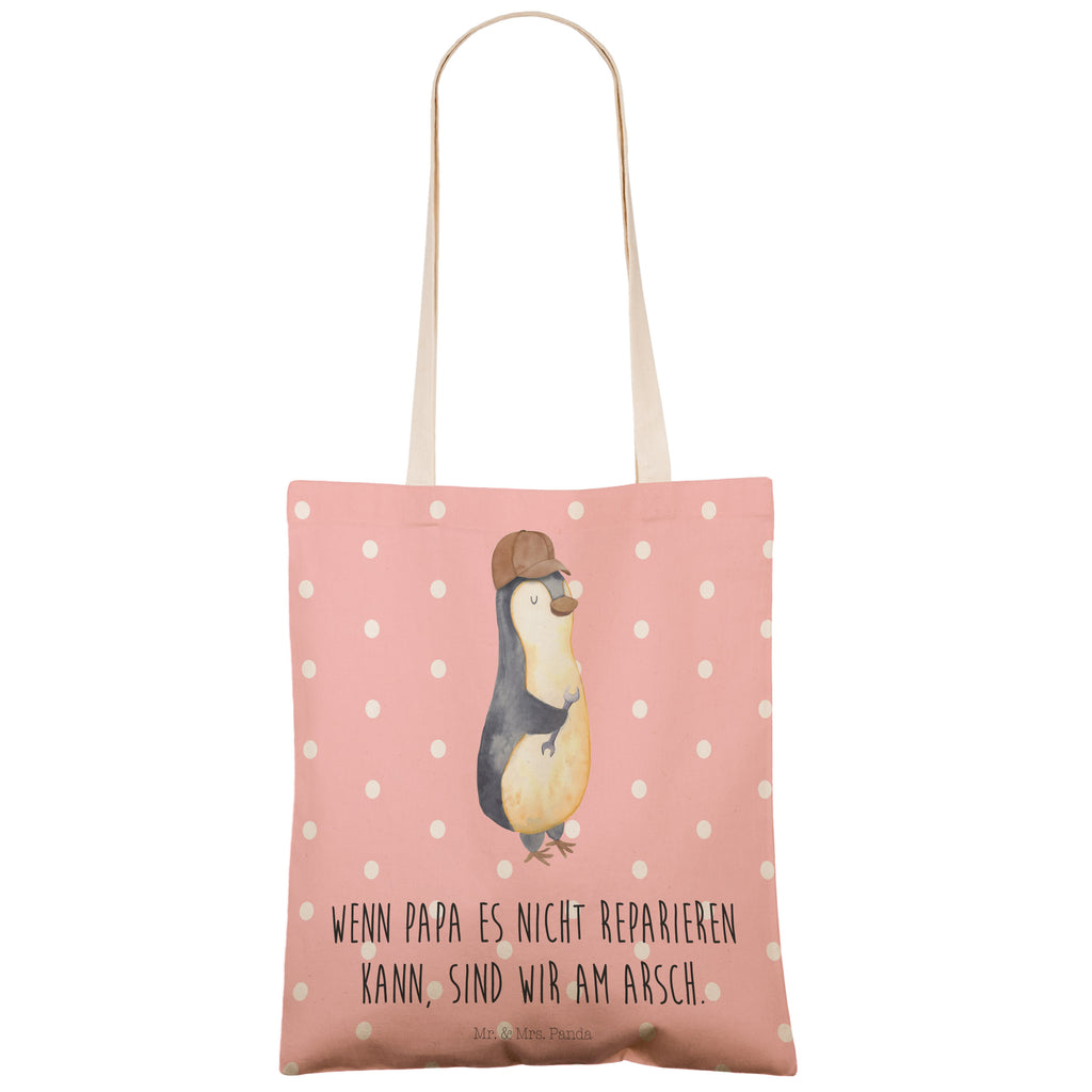 Einkaufstasche Wenn Papa es nicht reparieren kann, sind wir am Arsch Tragetasche, Tasche, Beutel, Stofftasche, Baumwolltasche, Umhängetasche, Shopper, Familie, Vatertag, Muttertag, Bruder, Schwester, Mama, Papa, Oma, Opa, Vater, Geschenk Papa, Bester Papa der Welt