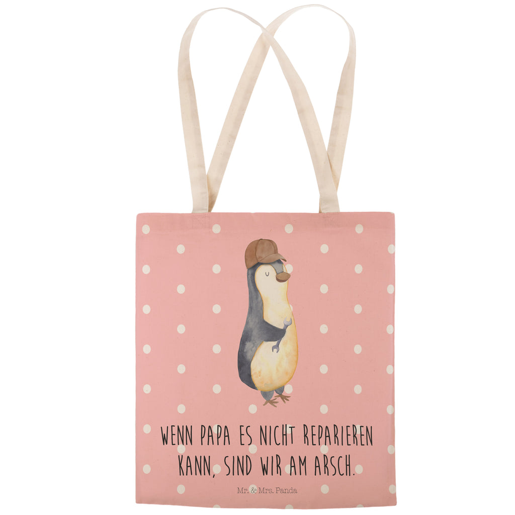 Einkaufstasche Wenn Papa es nicht reparieren kann, sind wir am Arsch Tragetasche, Tasche, Beutel, Stofftasche, Baumwolltasche, Umhängetasche, Shopper, Familie, Vatertag, Muttertag, Bruder, Schwester, Mama, Papa, Oma, Opa, Vater, Geschenk Papa, Bester Papa der Welt