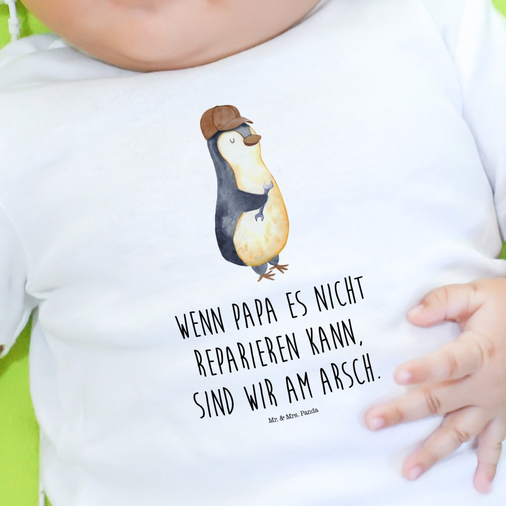 3-6 Monate Baby Longsleeve Wenn Papa es nicht reparieren kann, sind wir am Arsch Mädchen, Jungen, Baby, Langarm, Bio, Kleidung, Familie, Vatertag, Muttertag, Bruder, Schwester, Mama, Papa, Oma, Opa, Vater, Geschenk Papa, Bester Papa der Welt