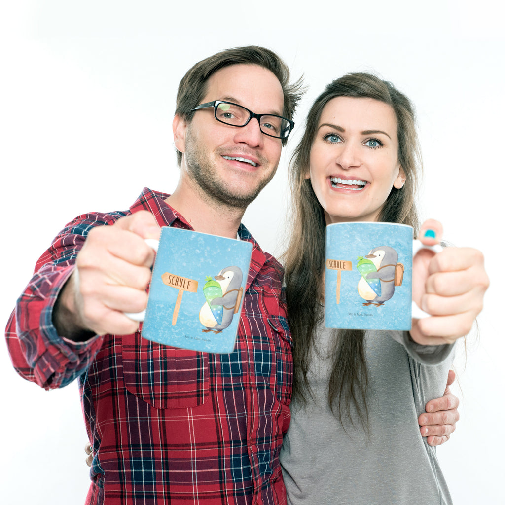 Kindertasse Pinguin Schultüte Kunststoff Tasse, Kindergarten, Tasse, Trinkbecher, Camping Becher, Kaffeetasse, Kunststoffbecher, Kindergartenbecher, Outdoorgeschirr, Kunststoffgeschirr, Reisebecher, Reisetasse, Kinderbecher, Pinguin, Schulanfänger, Einschulung, 1. Klasse, Geschenk zur Einschulung, erster Schultag, Schulranzen
