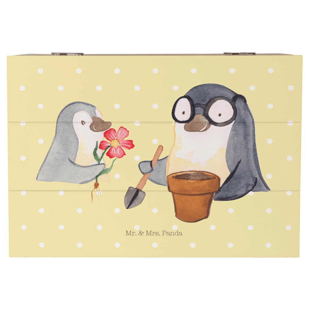 Holzkiste Pinguin Opa Blumen pflanzen Holzkiste, Kiste, Schatzkiste, Truhe, Schatulle, XXL, Erinnerungsbox, Erinnerungskiste, Dekokiste, Aufbewahrungsbox, Familie, Vatertag, Muttertag, Bruder, Schwester, Mama, Papa, Oma, Opa, Großvater, Opi, bester Opa, Lieblingsopa