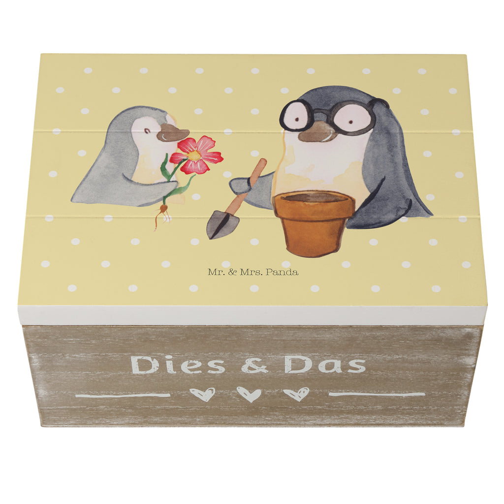 Holzkiste Pinguin Opa Blumen pflanzen Holzkiste, Kiste, Schatzkiste, Truhe, Schatulle, XXL, Erinnerungsbox, Erinnerungskiste, Dekokiste, Aufbewahrungsbox, Familie, Vatertag, Muttertag, Bruder, Schwester, Mama, Papa, Oma, Opa, Großvater, Opi, bester Opa, Lieblingsopa