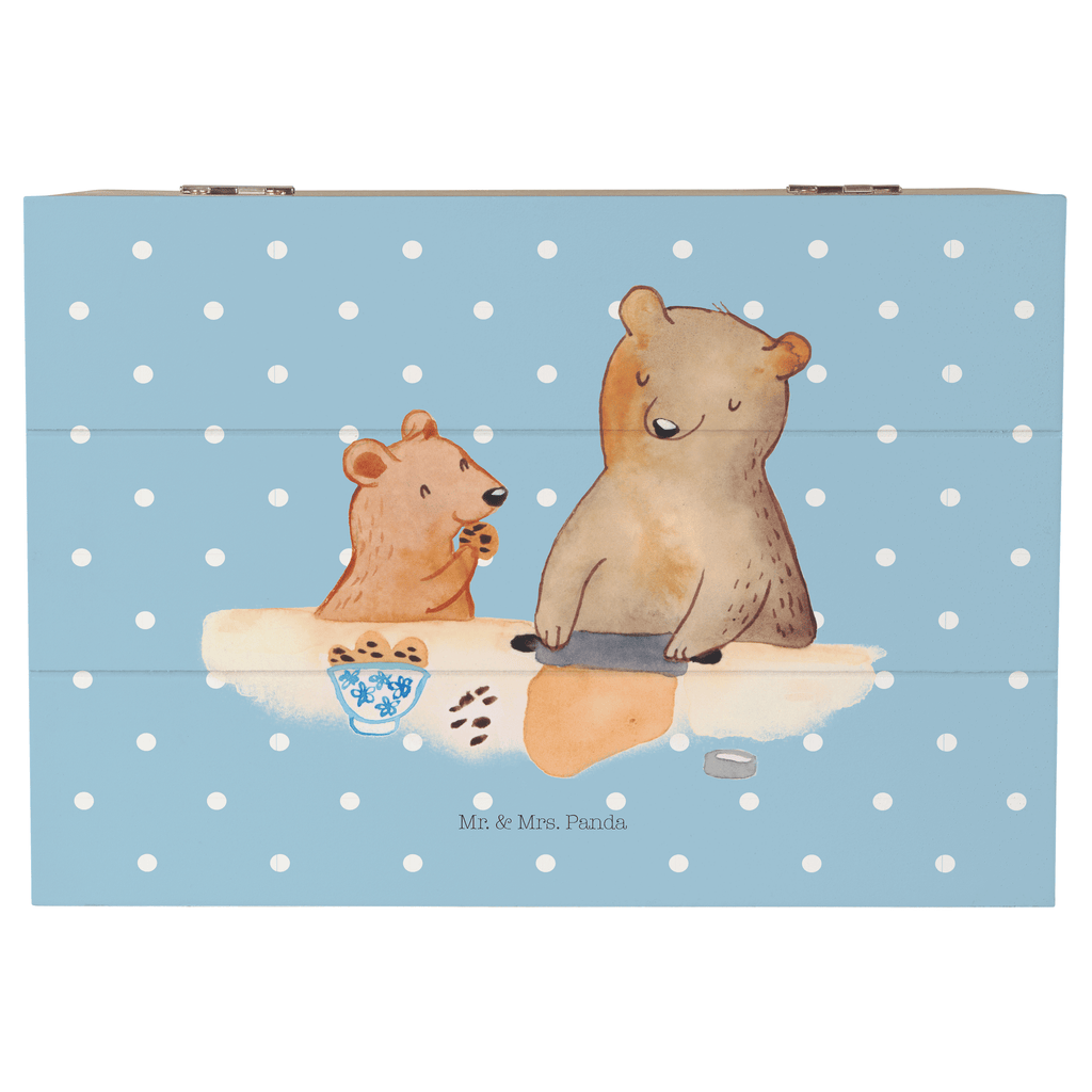 Holzkiste Oma Bär backen Holzkiste, Kiste, Schatzkiste, Truhe, Schatulle, XXL, Erinnerungsbox, Erinnerungskiste, Dekokiste, Aufbewahrungsbox, Familie, Vatertag, Muttertag, Bruder, Schwester, Mama, Papa, Oma, Opa, Omi, Lieblingsoma, Lieblingsomi, backen, kochen, beste Köchin