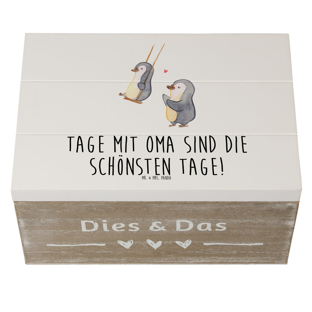 Holzkiste Pinguin Oma schaukeln Holzkiste, Kiste, Schatzkiste, Truhe, Schatulle, XXL, Erinnerungsbox, Erinnerungskiste, Dekokiste, Aufbewahrungsbox, Familie, Vatertag, Muttertag, Bruder, Schwester, Mama, Papa, Oma, Opa, beste Oma, Lieblingsoma, Geschenk für Oma, Omi, Großmutter