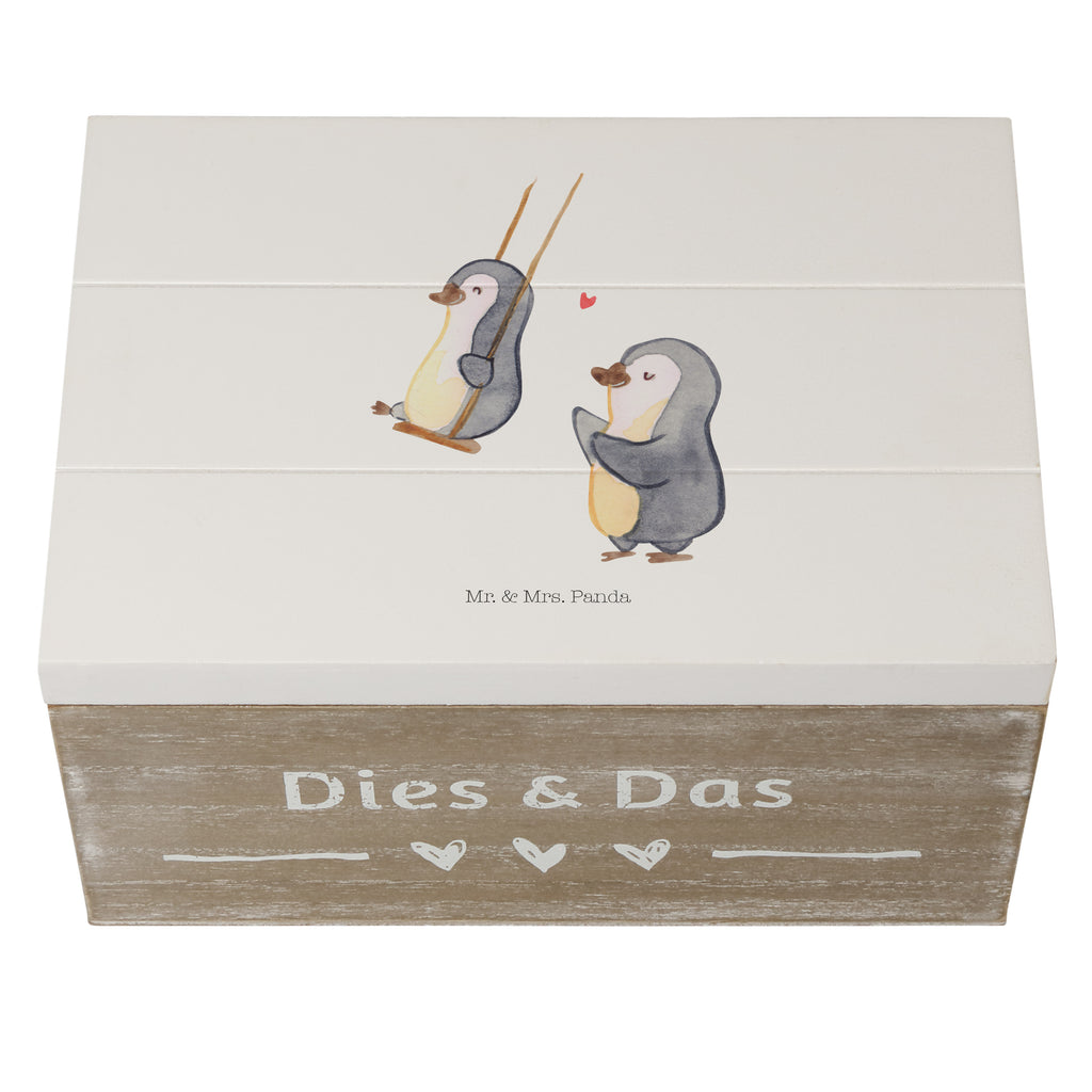 Holzkiste Pinguin Oma schaukeln Holzkiste, Kiste, Schatzkiste, Truhe, Schatulle, XXL, Erinnerungsbox, Erinnerungskiste, Dekokiste, Aufbewahrungsbox, Familie, Vatertag, Muttertag, Bruder, Schwester, Mama, Papa, Oma, Opa, beste Oma, Lieblingsoma, Geschenk für Oma, Omi, Großmutter