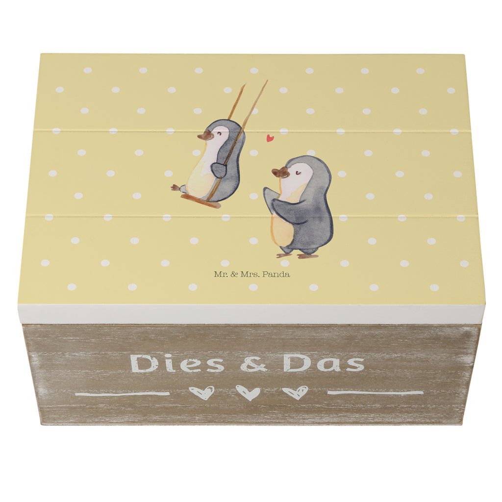 Holzkiste Pinguin Oma schaukeln Holzkiste, Kiste, Schatzkiste, Truhe, Schatulle, XXL, Erinnerungsbox, Erinnerungskiste, Dekokiste, Aufbewahrungsbox, Familie, Vatertag, Muttertag, Bruder, Schwester, Mama, Papa, Oma, Opa, beste Oma, Lieblingsoma, Geschenk für Oma, Omi, Großmutter