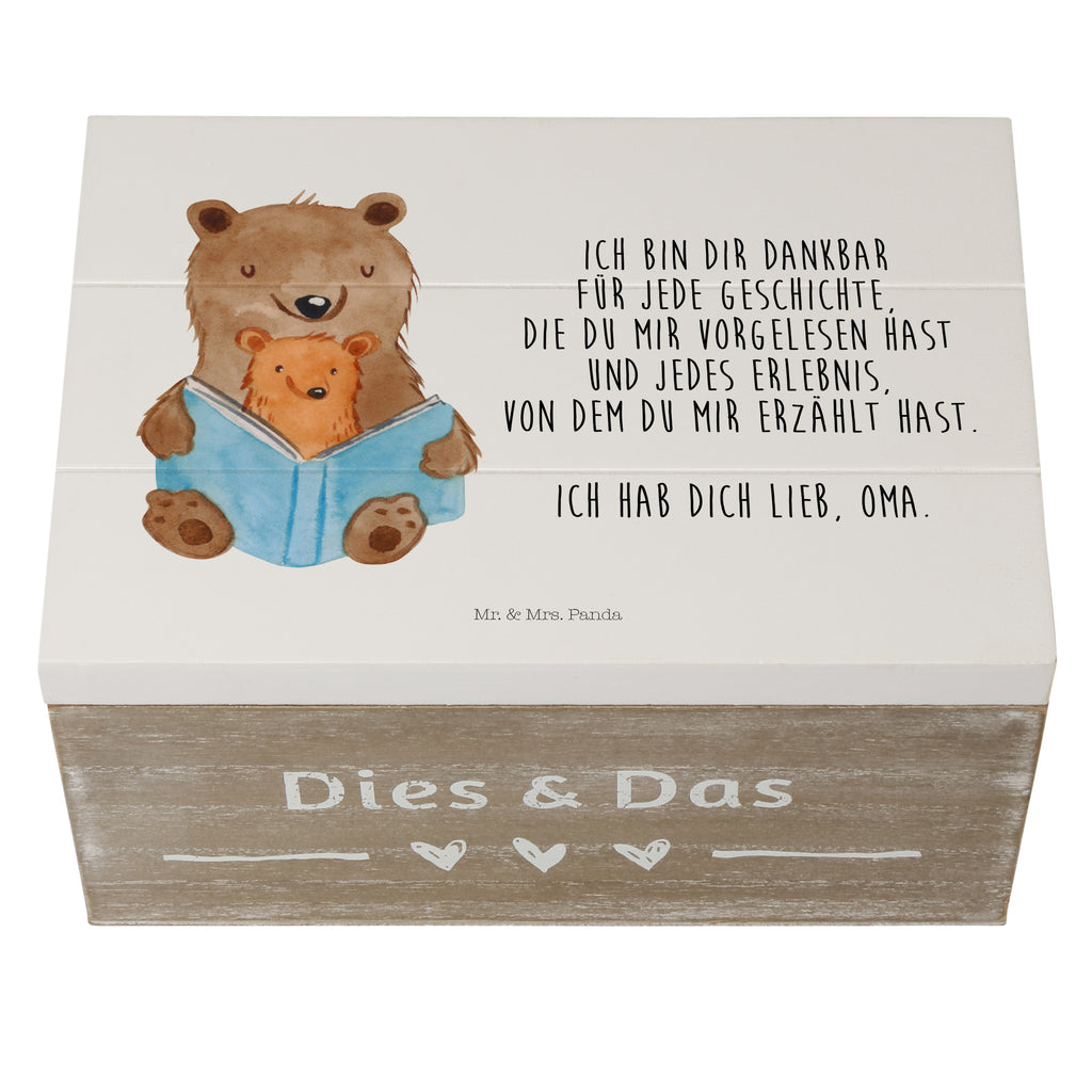 Holzkiste Bären Buch Holzkiste, Kiste, Schatzkiste, Truhe, Schatulle, XXL, Erinnerungsbox, Erinnerungskiste, Dekokiste, Aufbewahrungsbox, Familie, Vatertag, Muttertag, Bruder, Schwester, Mama, Papa, Oma, Opa, Omi, Großmutter, beste Oma, Lieblingsoma, Geschichtenerzähler