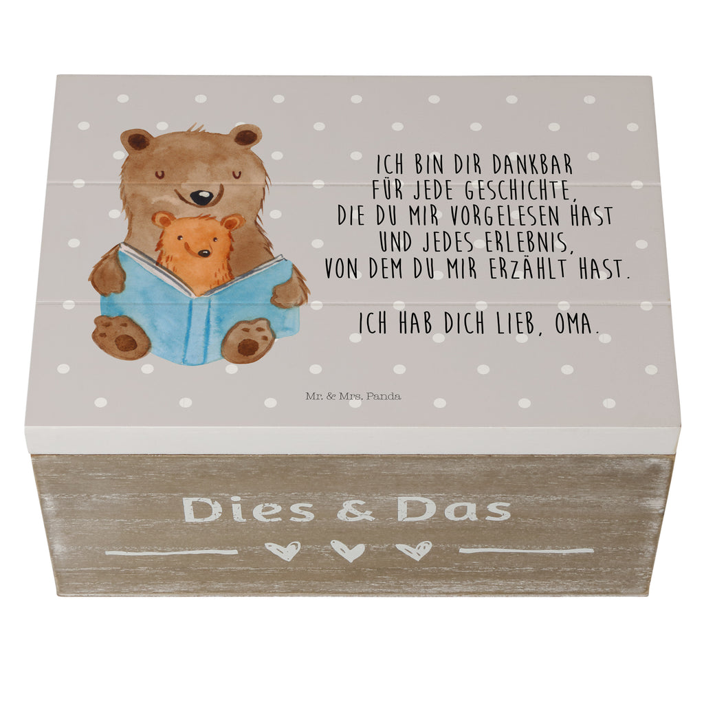 Holzkiste Bären Buch Holzkiste, Kiste, Schatzkiste, Truhe, Schatulle, XXL, Erinnerungsbox, Erinnerungskiste, Dekokiste, Aufbewahrungsbox, Familie, Vatertag, Muttertag, Bruder, Schwester, Mama, Papa, Oma, Opa, Omi, Großmutter, beste Oma, Lieblingsoma, Geschichtenerzähler