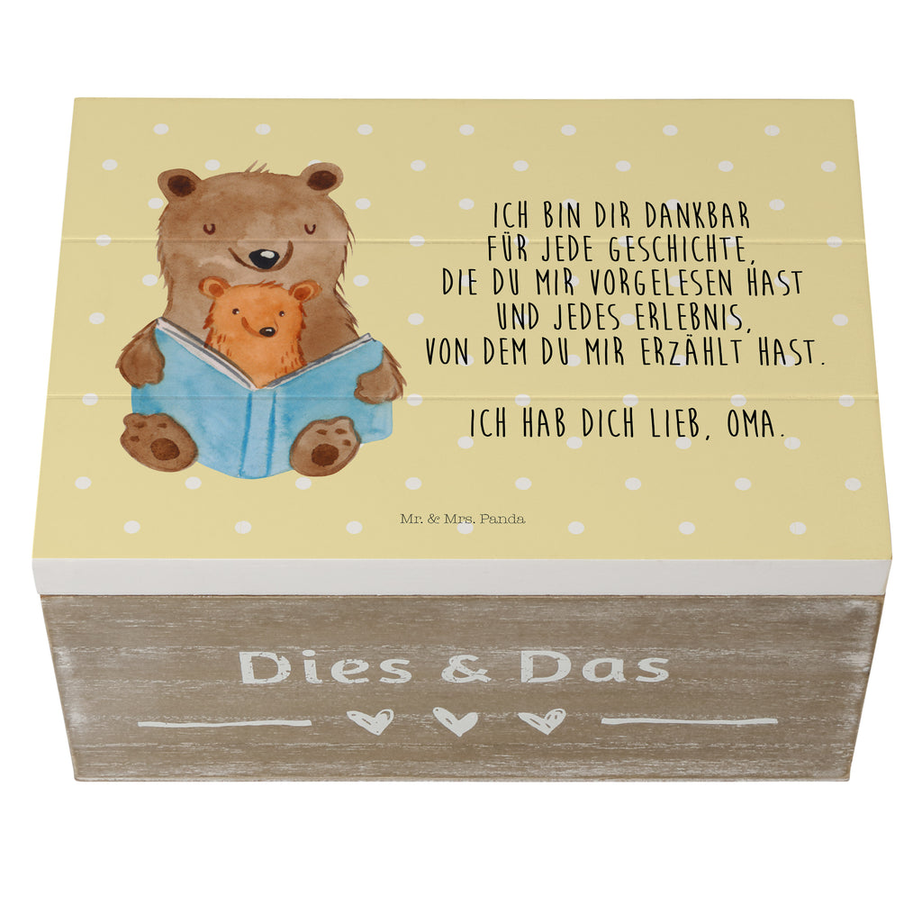 Holzkiste Bären Buch Holzkiste, Kiste, Schatzkiste, Truhe, Schatulle, XXL, Erinnerungsbox, Erinnerungskiste, Dekokiste, Aufbewahrungsbox, Familie, Vatertag, Muttertag, Bruder, Schwester, Mama, Papa, Oma, Opa, Omi, Großmutter, beste Oma, Lieblingsoma, Geschichtenerzähler