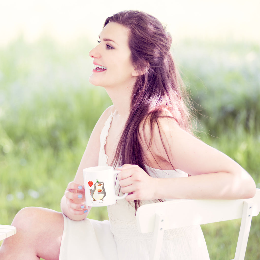 Tasse Pinguin Geburtstag Geburtstag, Party, Feiern, Geschenk, Geschenke, Torte, Kuchen Becher, Kaffeetasse, Kaffeebecher, Tee, Frühstück, Büro  Geburtstag, Geburtstagsgeschenk, Geschenk