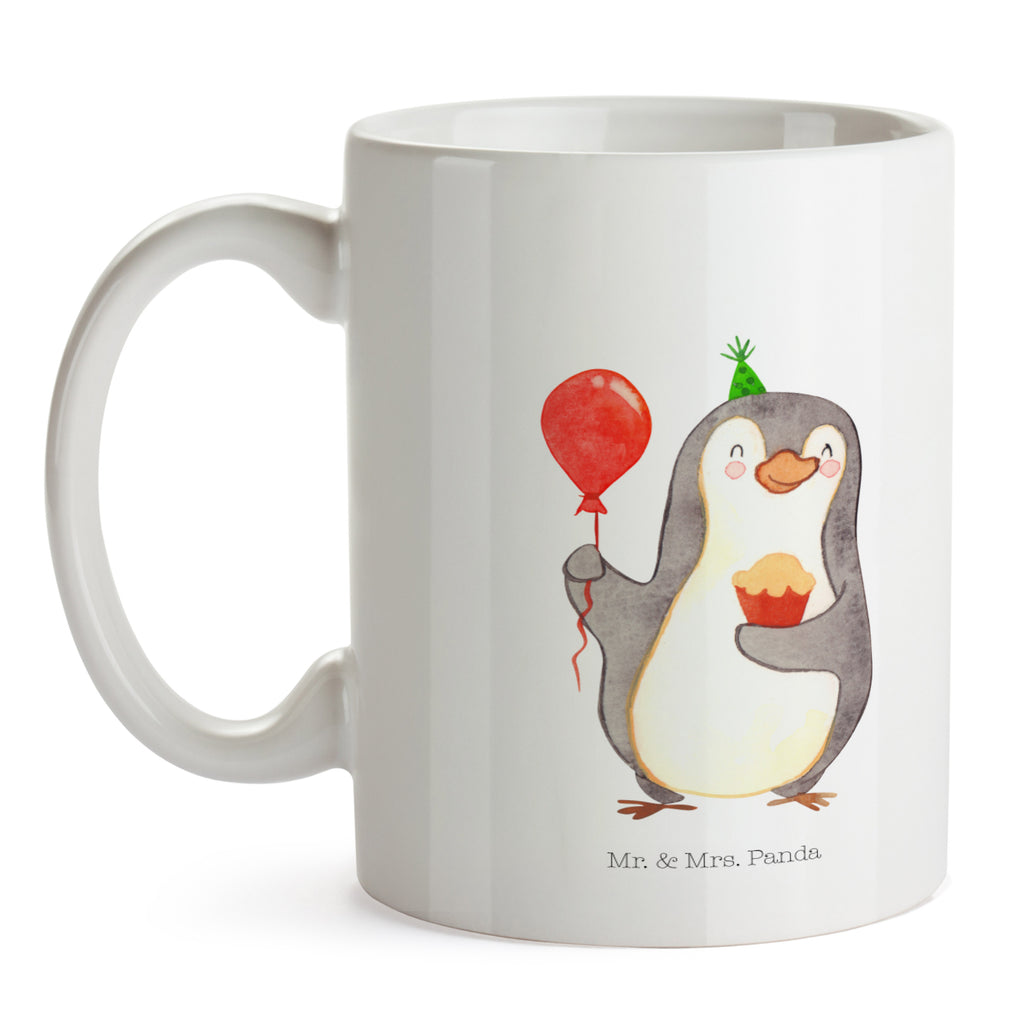 Tasse Pinguin Geburtstag Geburtstag, Party, Feiern, Geschenk, Geschenke, Torte, Kuchen Becher, Kaffeetasse, Kaffeebecher, Tee, Frühstück, Büro  Geburtstag, Geburtstagsgeschenk, Geschenk