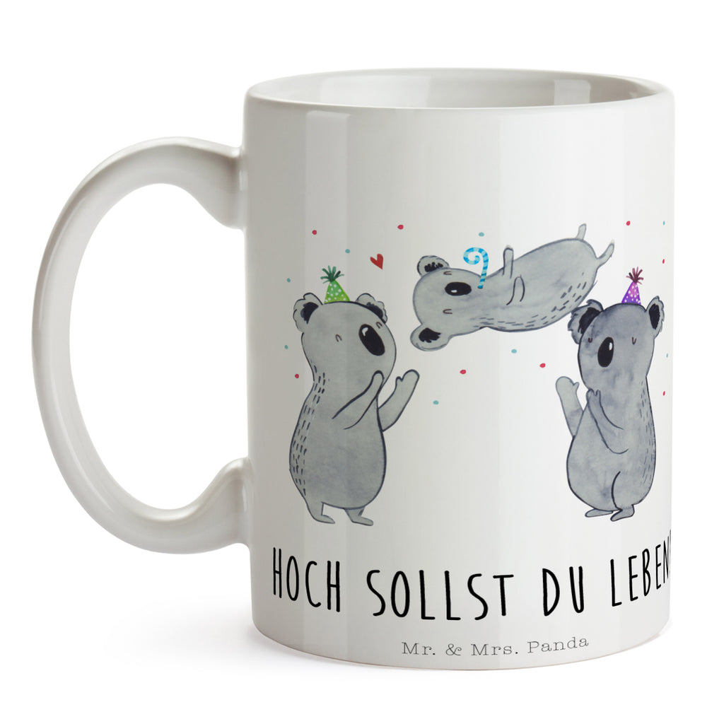 Tasse Koalas feiern Geburtstag Koala, Geburtstag, Geburtstage, Happy Birthday, Geburtstagsgeschenk, Geschenk, Geburtstagsfeier Becher, Kaffeetasse, Kaffeebecher, Tee, Frühstück, Büro  Geburtstag, Geburtstagsgeschenk, Geschenk