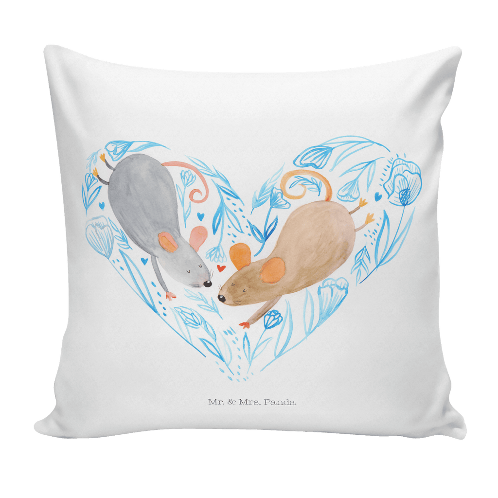 40x40 Kissen Hochzeit Mäuse Herz Kissenhülle, Kopfkissen, Sofakissen, Dekokissen, Motivkissen, Hochzeit, Hochzeitsgeschenk, Ehe, Hochzeitsfeier, Trauung, Trauungsgeschenk, Hochzeitskarte, Verlobungsfeier, Verlobungsgeschenk, Hochzeitsgeschenkideen, Hochzeitsgeschenke für Brautpaar, Maus, Mäuse, Paar, Liebe, Freund, Freundin, Paargeschenk