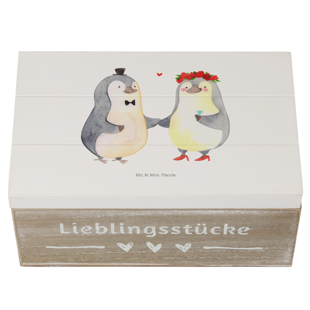 Holzkiste Hochzeitspaar Pinguin Holzkiste, Kiste, Schatzkiste, Truhe, Schatulle, XXL, Erinnerungsbox, Erinnerungskiste, Dekokiste, Aufbewahrungsbox, Hochzeit, Hochzeitsgeschenk, Ehe, Hochzeitsfeier, Trauung, Trauungsgeschenk, Hochzeitskarte, Verlobungsfeier, Verlobungsgeschenk, Hochzeitsgeschenkideen, Hochzeitsgeschenke für Brautpaar, Pinguin, Pinguine, Hochzeitstag, geschenkidee Hochzeit, Gastgeschenk