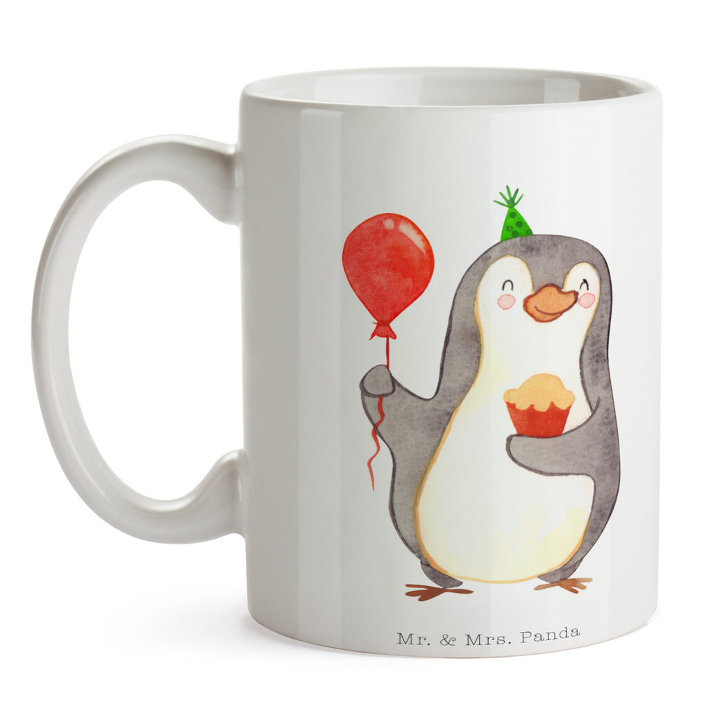 Tasse Pinguin Geburtstag Geburtstag, Party, Feiern, Geschenk, Geschenke, Torte, Kuchen Becher, Kaffeetasse, Kaffeebecher, Tee, Frühstück, Büro  Geburtstag, Geburtstagsgeschenk, Geschenk