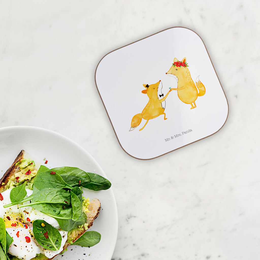 Quadratische Untersetzer Füchse Hochzeit Bierdeckel, Glasuntersetzer, Untersetzer Gläser, Getränkeuntersetzer, Hochzeit, Hochzeitsgeschenk, Ehe, Hochzeitsfeier, Trauung, Trauungsgeschenk, Hochzeitskarte, Verlobungsfeier, Verlobungsgeschenk, Hochzeitsgeschenkideen, Hochzeitsgeschenke für Brautpaar
