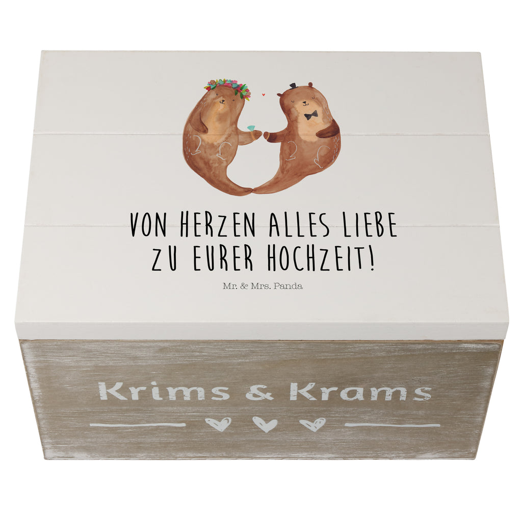 Holzkiste Hochzeitspaar Otter Holzkiste, Kiste, Schatzkiste, Truhe, Schatulle, XXL, Erinnerungsbox, Erinnerungskiste, Dekokiste, Aufbewahrungsbox, Hochzeit, Hochzeitsgeschenk, Ehe, Hochzeitsfeier, Trauung, Trauungsgeschenk, Hochzeitskarte, Verlobungsfeier, Verlobungsgeschenk, Hochzeitsgeschenkideen, Hochzeitsgeschenke für Brautpaar, Hochzeitstag, Geschenk zur Hochzeit
