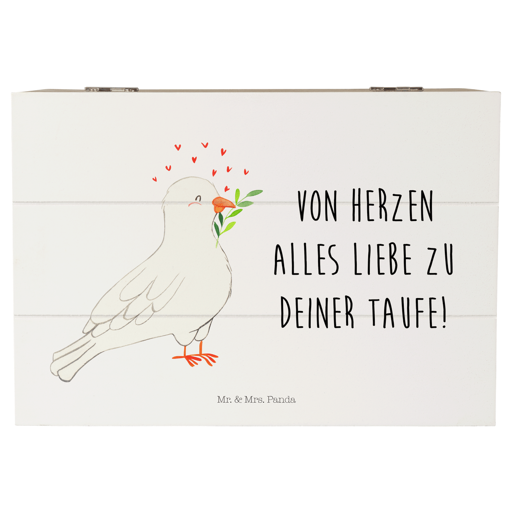 Holzkiste Taube Taufe Holzkiste, Kiste, Schatzkiste, Truhe, Schatulle, XXL, Erinnerungsbox, Erinnerungskiste, Dekokiste, Aufbewahrungsbox, Taufe, Taufgeschenk, Taufe Deko, zur Taufe