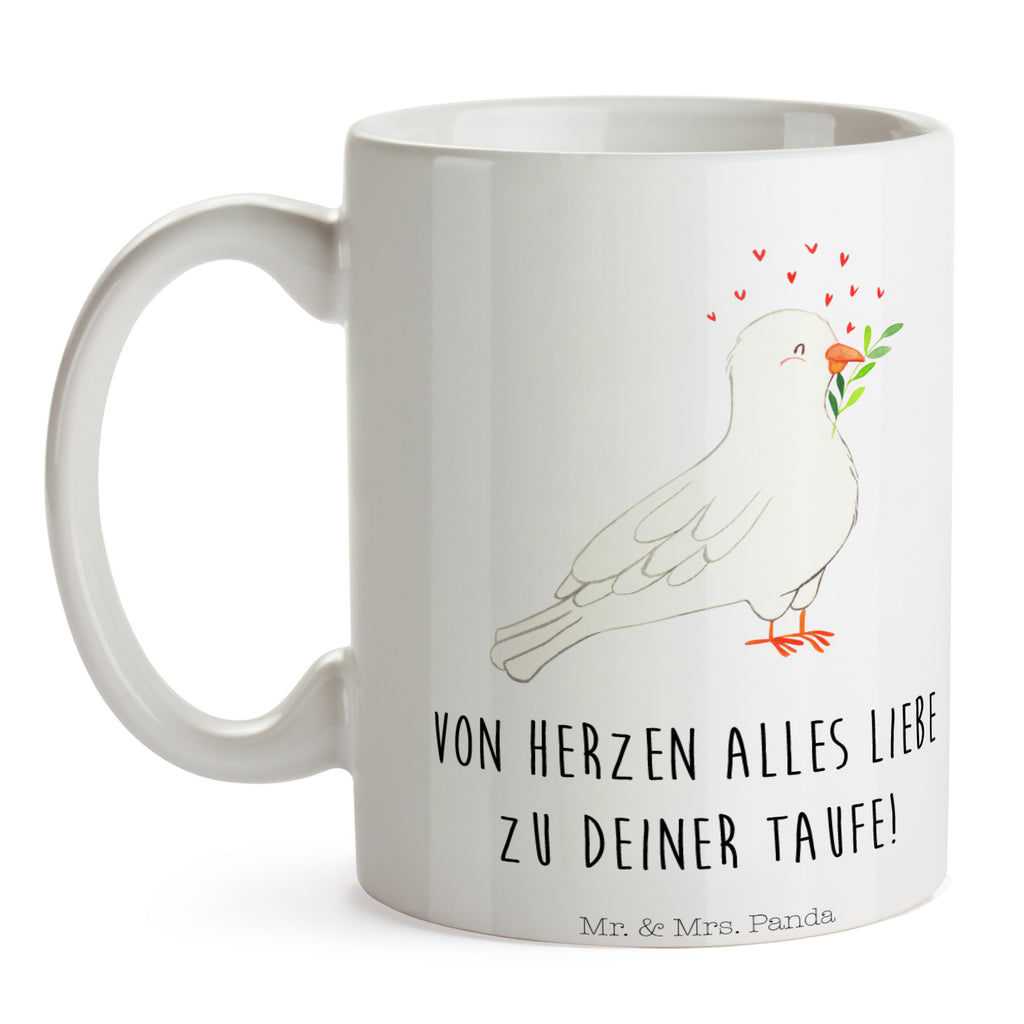 Tasse Taube Taufe  Becher, Kaffeetasse, Kaffeebecher, Tee, Frühstück, Büro  Taufe, Taufgeschenk, Taufe Deko, zur Taufe