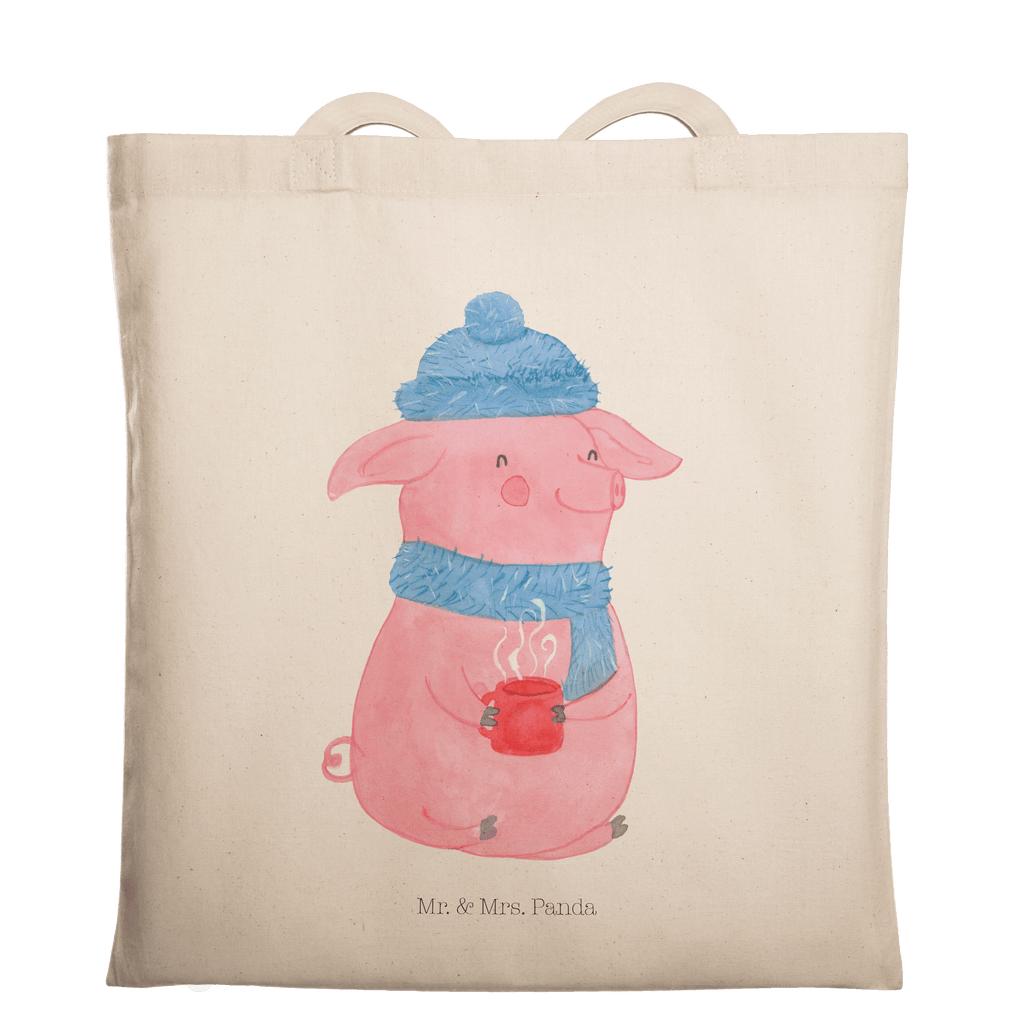 Tragetasche Lallelndes Glühschwein Beuteltasche, Beutel, Einkaufstasche, Jutebeutel, Stoffbeutel, Winter, Weihnachten, Weihnachtsdeko, Nikolaus, Advent, Heiligabend, Wintermotiv, Glühwein, Betrunken, Weihnachtsmarkt, Spruch