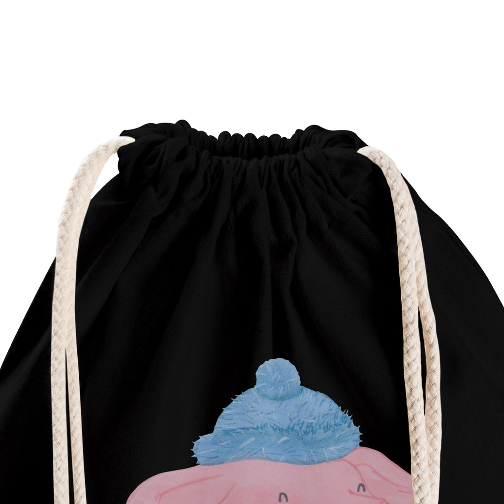 Sportbeutel Lallelndes Glühschwein Turnbeutel, Beutel, Sporttasche, Tasche, Stoffbeutel, Winter, Weihnachten, Weihnachtsdeko, Nikolaus, Advent, Heiligabend, Wintermotiv, Glühwein, Betrunken, Weihnachtsmarkt, Spruch