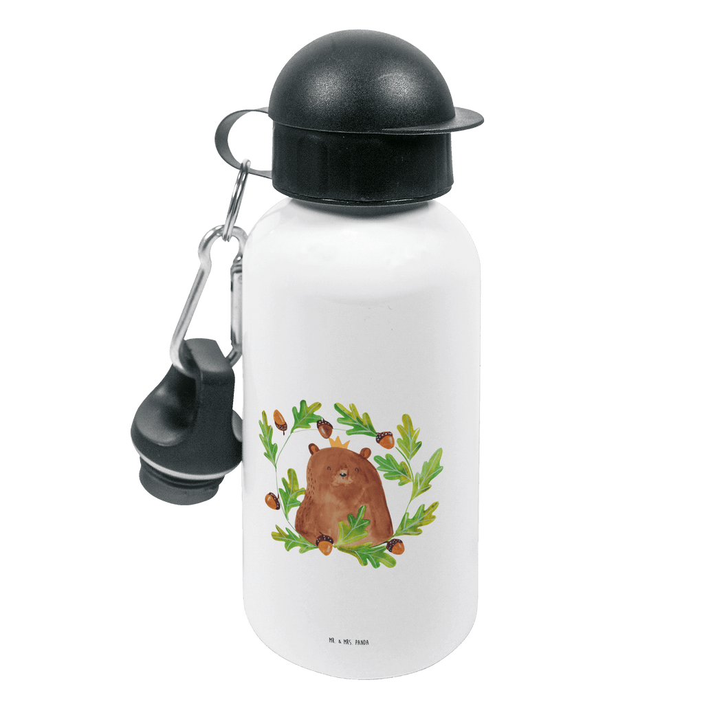 Kindertrinkflasche Bär König Kindertrinkflasche, Kinder Trinkflasche, Trinkflasche, Flasche, Kinderflasche, Kinder, Kids, Kindergarten Flasche, Grundschule, Jungs, Mädchen, Bär, Teddy, Teddybär, Papa, Papa Bär, bester Vater, bester Papa, weltbester Papa, Vatertag, Vater, Dad, Daddy, Papi