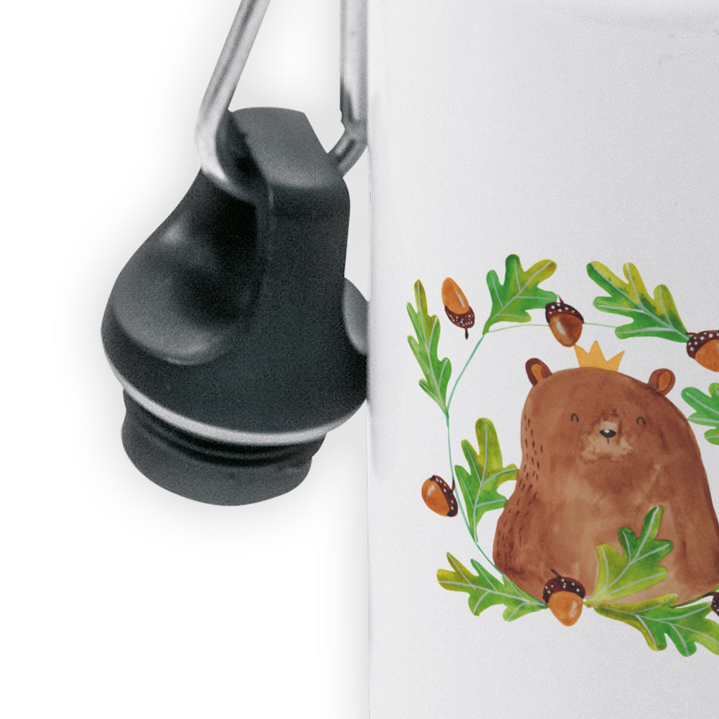Kindertrinkflasche Bär König Kindertrinkflasche, Kinder Trinkflasche, Trinkflasche, Flasche, Kinderflasche, Kinder, Kids, Kindergarten Flasche, Grundschule, Jungs, Mädchen, Bär, Teddy, Teddybär, Papa, Papa Bär, bester Vater, bester Papa, weltbester Papa, Vatertag, Vater, Dad, Daddy, Papi