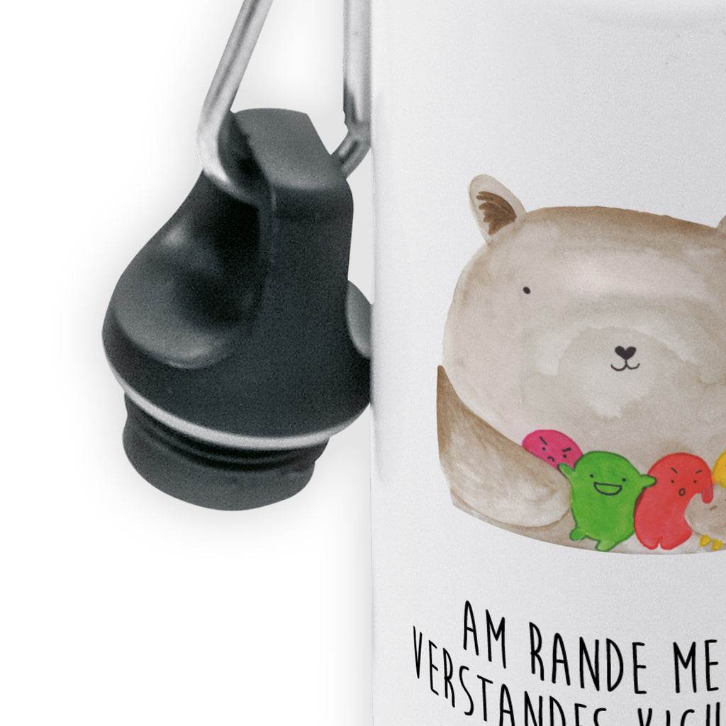 Kindertrinkflasche Bär Gefühl Kindertrinkflasche, Kinder Trinkflasche, Trinkflasche, Flasche, Kinderflasche, Kinder, Kids, Kindergarten Flasche, Grundschule, Jungs, Mädchen, Bär, Teddy, Teddybär, Wahnsinn, Verrückt, Durchgedreht