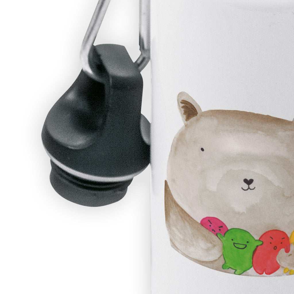 Kindertrinkflasche Bär Gefühl Kindertrinkflasche, Kinder Trinkflasche, Trinkflasche, Flasche, Kinderflasche, Kinder, Kids, Kindergarten Flasche, Grundschule, Jungs, Mädchen, Bär, Teddy, Teddybär, Wahnsinn, Verrückt, Durchgedreht