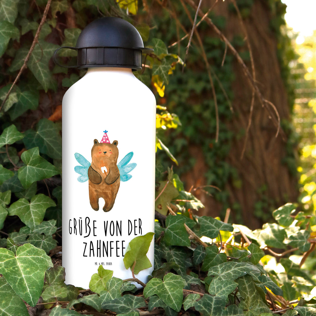 Kindertrinkflasche Zahnfee Bär Kindertrinkflasche, Kinder Trinkflasche, Trinkflasche, Flasche, Kinderflasche, Kinder, Kids, Kindergarten Flasche, Grundschule, Jungs, Mädchen, Bär, Teddy, Teddybär, Zahnfee, Fee, Milchzahn, Erster Zahn