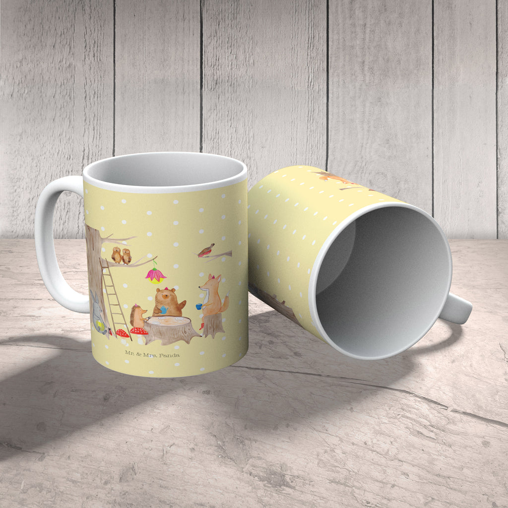 Kindertasse Waldtiere Picknick Kunststoff Tasse, Kindergarten, Tasse, Trinkbecher, Camping Becher, Kaffeetasse, Kunststoffbecher, Kindergartenbecher, Outdoorgeschirr, Kunststoffgeschirr, Reisebecher, Reisetasse, Kinderbecher, Tiermotive, Gute Laune, lustige Sprüche, Tiere, Waldtiere, Picknick, Wald, Fuchs, Hase, Igel, Maus, Eichhörnchen